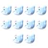 ZBIianxer 10pcs Resin Ocean Animal Figures view 1