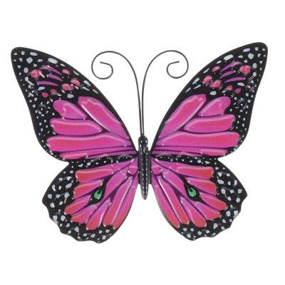 TOYANDONA Iron Butterfly Wall Decoration