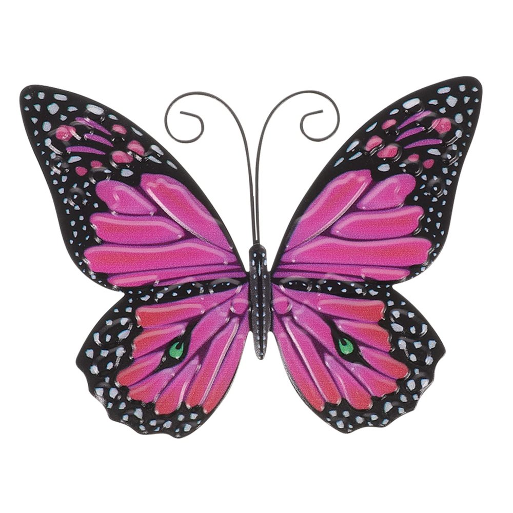 TOYANDONA Iron Butterfly Wall Decoration