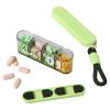 Pill Organizer - Medication Organizer with Compartments for Home, Travel, Work, Camping view 1