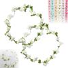 FENGJIAHUI 2-Pack Artificial Flower Garland view 1