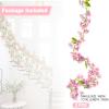 FENGJIAHUI 2-Pack Artificial Flower Garland view 2
