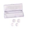 ibasenice 2 Pairs Silicone Swimming Earplugs with Noise Reduction, Comfortable Fit, Storage Box view 1