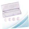 ibasenice 2 Pairs Silicone Swimming Earplugs with Noise Reduction, Comfortable Fit, Storage Box view 3