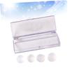 ibasenice 2 Pairs Silicone Swimming Earplugs with Noise Reduction, Comfortable Fit, Storage Box view 4