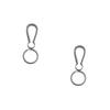 Toddmomy 2-Pack Titanium Alloy Keychains with Quick Release and Carabiner Clips view 1