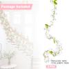 FENGJIAHUI 2-Pack Artificial Flower Garland view 2