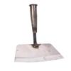 Forged Steel Hand Trowel for Weeding and Planting, Silver view 1