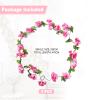 FENGJIAHUI 2-Pack Artificial Flower Garland view 2