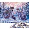 Stress-Relief Arctic Wolf 1000-Piece Puzzle for Adults, 26 x 38 cm, Wall Decor, Birthday Gift, Ages 14+ view 2