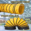 Flexible Dryer Ventilation Duct with Adjustable Rope and D-Rings, 10 m × 400 mm view 4