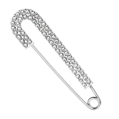 Decorative Clothing Pins with Anti-Slip Zircon Clip