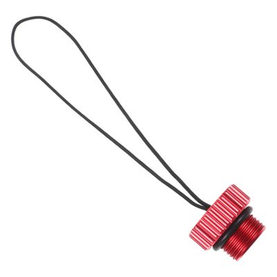 LAPYAPPE Scuba Tank Valve Protection Cap, 6061 Aircraft Aluminum, Red