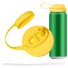 Soda Can Lids with Straw, Reusable & Leakproof view 1
