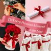 Pink Gift Ribbon 23m x 0.6mm, Glossy Satin Ribbon for Crafting, Bows, Balloons, Weddings, Birthdays, DIY & Sewing view 3