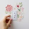 Beautiful Floral Light Switch Sticker view 4
