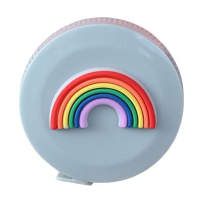 150 cm Compact Round Retractable Measuring Tape with Floral Design