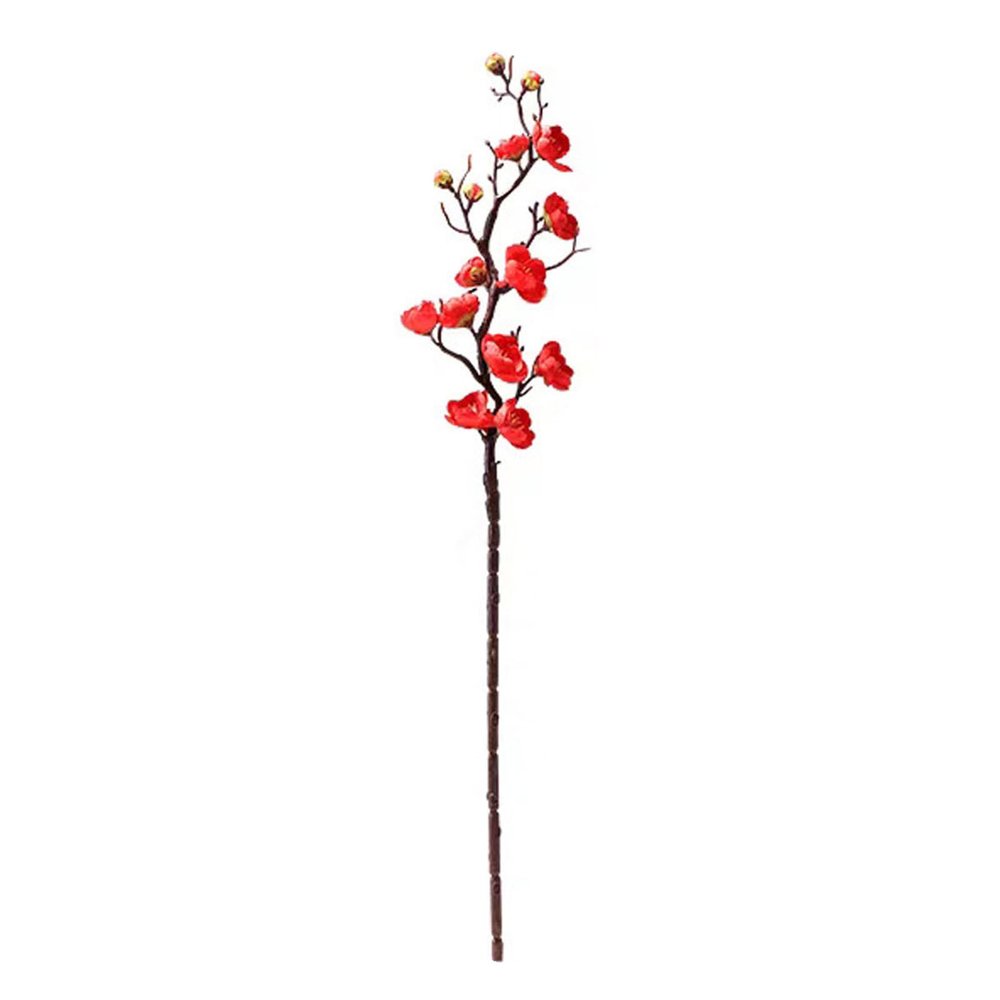 alloneslife Plum Blossom Artificial Silk Flowers