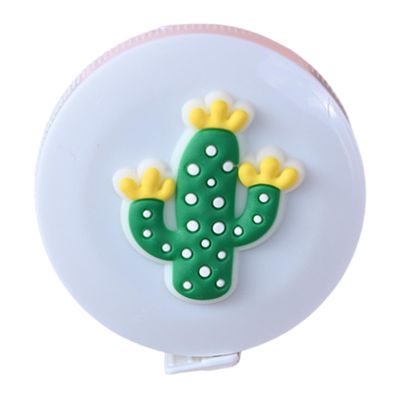 150 cm Compact Round Retractable Measuring Tape with Floral Design