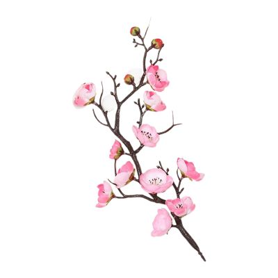 alloneslife Plum Blossom Artificial Silk Flowers