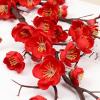 alloneslife Plum Blossom Artificial Silk Flowers view 3