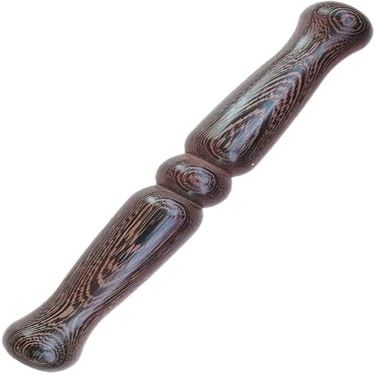 Tai Chi Qigong Ruler, Solid Wood, 32 cm, Taiji Stick for Martial Arts, Kung Fu, and Qigong Fitness