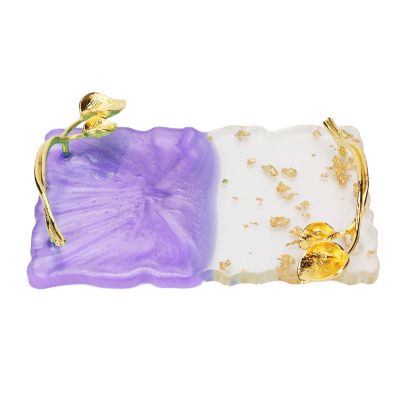 TARSHYRY Nail Art Palette, Nail Plates for Nail Art (Purple)