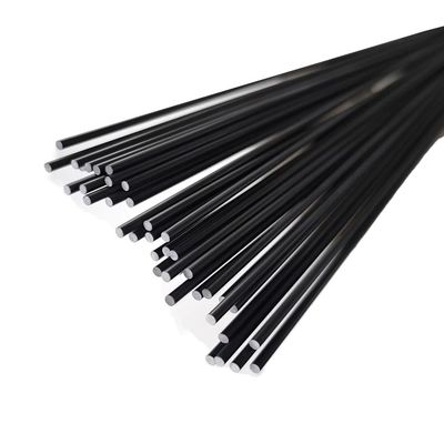 Fiberglass Rods, 10/20 Pieces, 500 mm Long, 0.8–5.0 mm Diameter, Black, for Tent Frames, Greenhouse Supports and Kite Building (0.8 x 500 mm, 10 pcs)