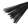 Fiberglass Rods, 10/20 Pieces, 500 mm Long, 0.8–5.0 mm Diameter, Black, for Tent Frames, Greenhouse Supports and Kite Building (0.8 x 500 mm, 10 pcs) view 1