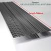 Fiberglass Rods, 10/20 Pieces, 500 mm Long, 0.8–5.0 mm Diameter, Black, for Tent Frames, Greenhouse Supports and Kite Building (0.8 x 500 mm, 10 pcs) view 2