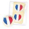itenga 24x Round Stickers France 4cm view 2