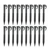 Durable Tent Stakes and Canopy Spikes for Greenhouses, Lawns, Tarps and Camping view 1