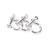 D-Shaped Stainless Steel Bow Shackles, 10-Piece Set view 2