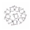 D-Shaped Stainless Steel Bow Shackles, 10-Piece Set view 3
