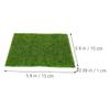 VALICLUD 9-Piece Artificial Grass Mats for Model Making and Mini Landscapes view 2