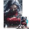 1000-Piece Teen Puzzle – Sexy Anime Gaming Warrior, 52 × 38 cm view 1
