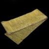 Fdit 24 Rows Diamond Mesh Ribbon, Gold view 4