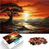 2,000-Piece Adult Puzzle – Sunset Landscape, 70 x 100 cm view 1