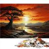 2,000-Piece Adult Puzzle – Sunset Landscape, 70 x 100 cm view 2