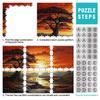 2,000-Piece Adult Puzzle – Sunset Landscape, 70 x 100 cm view 4