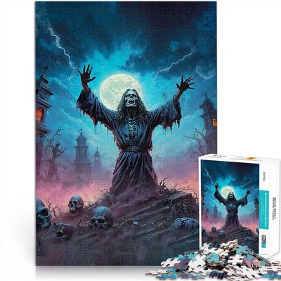 Teenagers' 1,000-Piece Puzzle Family Game, The Skull King, 75 x 50 cm