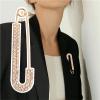 Safety Pin Brooch | Fashion Brooches for Women - Retro Design Clip Jewelry for Special Occasions view 3