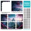 1000-Piece Puzzle for Teens, Japanese Cherry Blossoms, with Matching Poster and Quiz Sheet, 52 x 38 cm view 4
