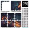 1000-Piece Hummingbird Phoenix Tail Puzzle for Teens and Families, 75 x 50 cm view 3