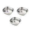 SOIMISS 3-Piece Stainless Steel Sauce Bowls view 1