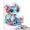 2,000-Piece Puzzle for Adults, Colorful Baby Dragon, 70 x 100 cm view 2