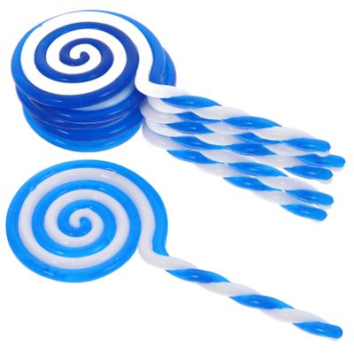 SOLUSTRE 6 Pack Fake Lollipop Models for Weddings and Showers
