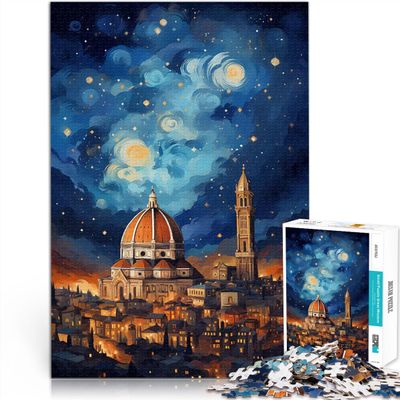 1,000-Piece Puzzle for Teens, Dreaming in Florence, 70 × 100 cm