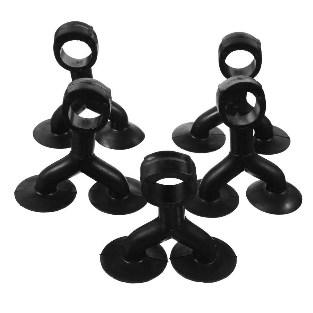 ABOOFAN 5-Piece Silicone Door Stoppers with 2 Suction Cups