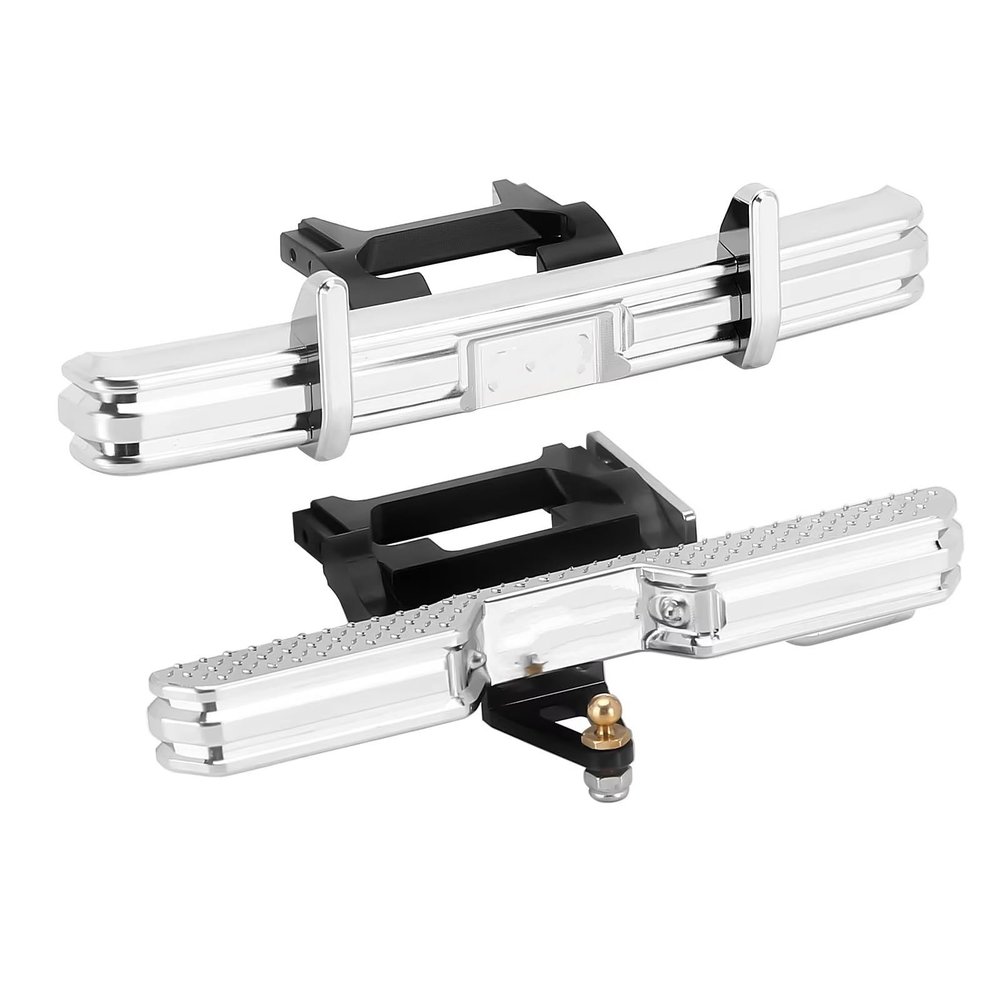 JYYTERD Front and Rear Bumper Upgrade for TRX4M High Trail 1/18 RC Crawler